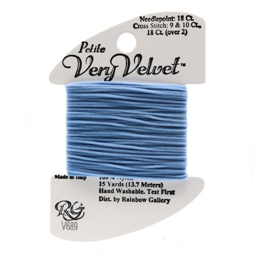 Rainbow Gallery Petite Very Velvet - 689 Blue Bell