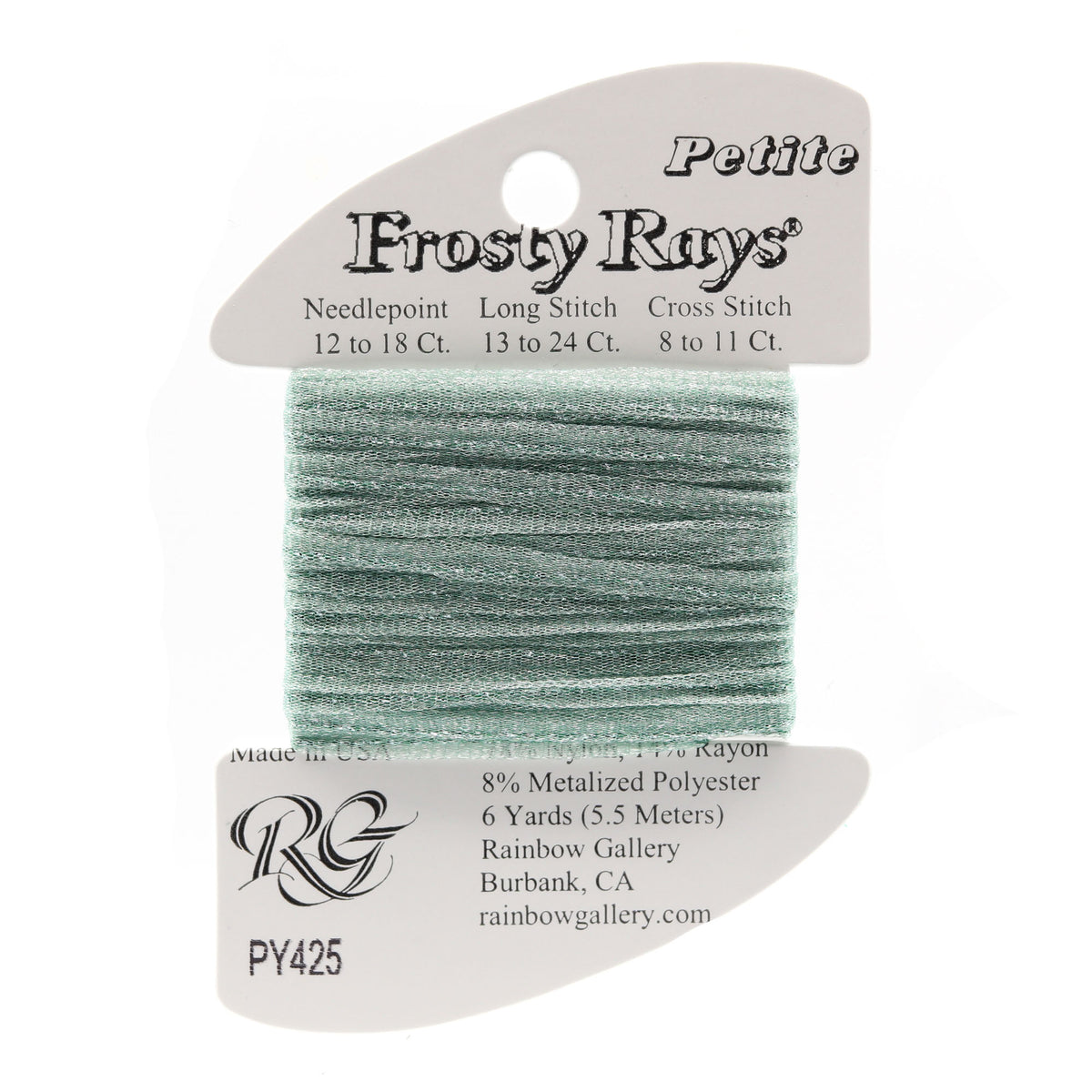 Rainbow Gallery Petite Frosty Rays - 425 Lily Pad