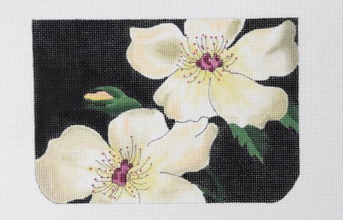 Boots Bailey Designs Dogwoods Needlepoint Canvas