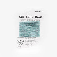 Rainbow Gallery Silk Lame Braid 18 - 255 Seaglass