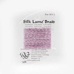 Rainbow Gallery Silk Lame Braid 18 - 260 Pink Blush