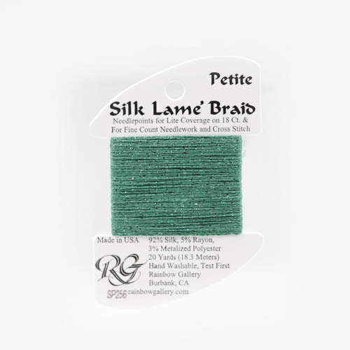 Rainbow Gallery Silk Lame Braid Petite - 256 Desert Sage