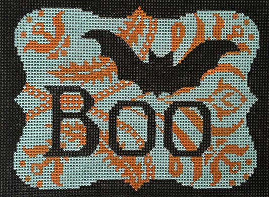 Alice Peterson Co. Boo & Bat 7.25 x 5.25 Needlepoint Canvas