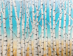 Alice Peterson Co. Birch Trees Needlepoint Canvas