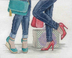 Alice Peterson Co. Denim Divas Needlepoint Canvas
