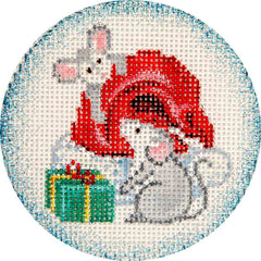 Alice Peterson Co. Christmas Trees & Animals Needlepoint Canvas