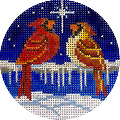 Alice Peterson Co. Cardinals & North Star Needlepoint Canvas