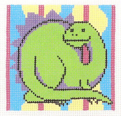 Barbara Russell Youth Collection: Dinosaur Needlepoint Canvas