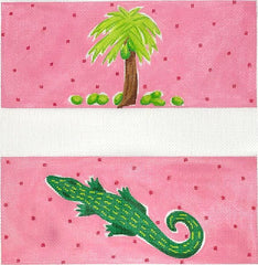 Kate Dickerson Needlepoint Collections Dice Cups For Backgammon Board Bgb-04 Needlepoint Canvas