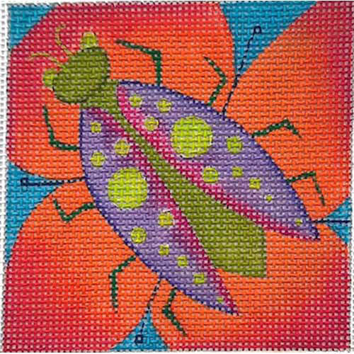 Zecca 1 Beetle Needlepoint Canvas