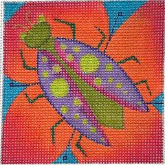 Zecca 1 Beetle Needlepoint Canvas