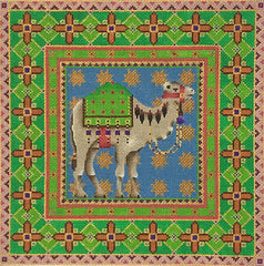 Melissa Shirley Designs Camel Pillow Needlepoint Canvas