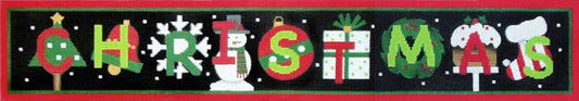 Melissa Shirley Designs Christmas Sign Needlepoint Canvas