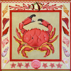 Melissa Shirley Designs Crab Needlepoint Canvas