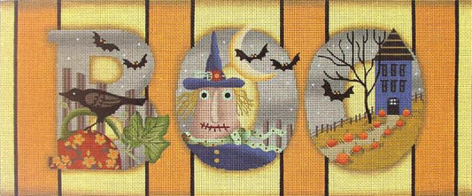 Melissa Shirley Designs "Boo" Needlepoint Canvas