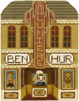 Melissa Shirley Designs Cinema 18m MS Needlepoint Canvas