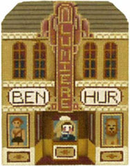 Melissa Shirley Designs Cinema 18m MS Needlepoint Canvas