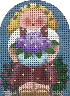 Melissa Shirley Designs Daphne Green Thimble 24m MS Needlepoint Canvas