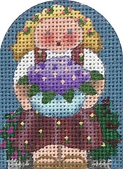 Melissa Shirley Designs Daphne Green Thimble 24m MS Needlepoint Canvas
