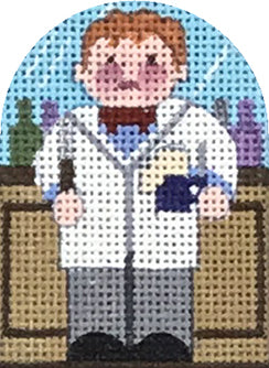 Melissa Shirley Designs Butch Jaubz Thimble 24m MS Needlepoint Canvas