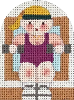 Melissa Shirley Designs Blaze Douser Thimble 24m MS Needlepoint Canvas