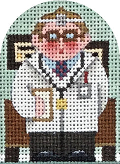 Melissa Shirley Designs Dale E Dosage Thimble 24m MS Needlepoint Canvas