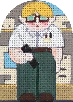 Melissa Shirley Designs Bessimaemucho Thimble 24m  Needlepoint Canvas