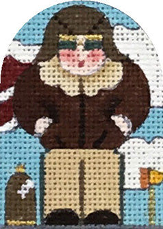 Melissa Shirley Designs Barbarasevill Thimble 24m  Needlepoint Canvas