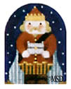 Melissa Shirley Designs 2Nd King 18m MS Needlepoint Canvas