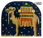 Melissa Shirley Designs Camel 18m MS Needlepoint Canvas