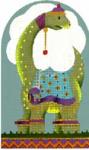 Melissa Shirley Designs Dinosaur Ark Animal 18m MS Needlepoint Canvas