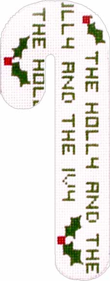 Melissa Shirley Designs Candy Cane 13m Needlepoint Canvas
