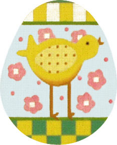 Melissa Shirley Designs Chick Egg 18m MS Needlepoint Canvas