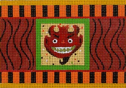 Melissa Shirley Designs Devil Cracker 18m MS Needlepoint Canvas