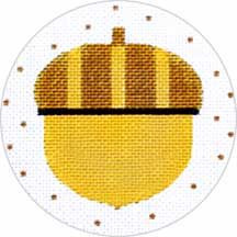 Melissa Shirley Designs Acorn 18m Needlepoint Canvas