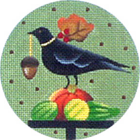 Melissa Shirley Designs Crow 18m Needlepoint Canvas