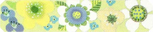 Melissa Shirley Designs Cool Garden Bracelet MS Needlepoint Canvas