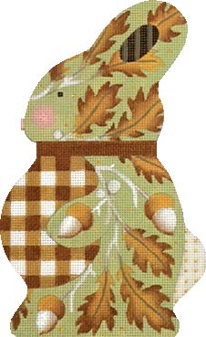 Melissa Shirley Designs Autumn Bunny MS Needlepoint Canvas