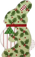 Melissa Shirley Designs Christmas Bunny MS Needlepoint Canvas