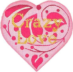 Melissa Shirley Designs Crazy Love MS Needlepoint Canvas