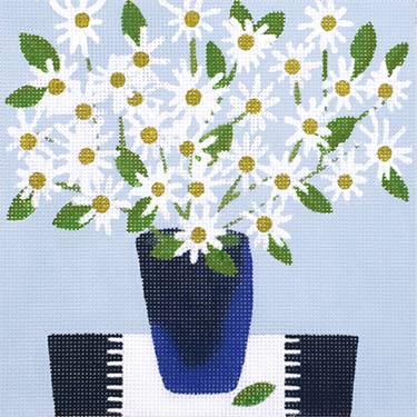 Melissa Shirley Designs Daisy Bouquet MS Needlepoint Canvas