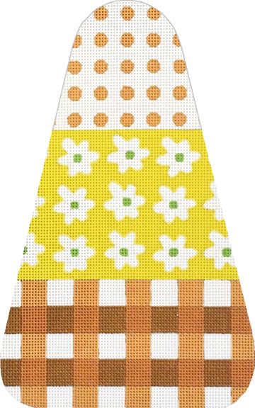 Melissa Shirley Designs Daisy Candy Corn MS Needlepoint Canvas