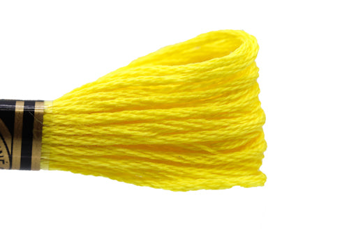 DMC Embroidery Floss - 0307 Lemon