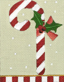 Melissa Shirley Designs Candy Cane MS Needlepoint Canvas