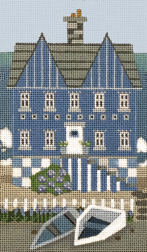 Melissa Shirley Designs Boat House MS Needlepoint Canvas