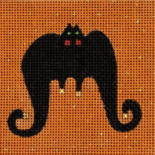 Melissa Shirley Designs Bat Orn MS Needlepoint Canvas