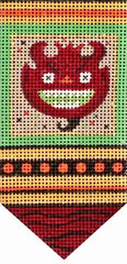 Melissa Shirley Designs Devil Mini Banner MS Needlepoint Canvas