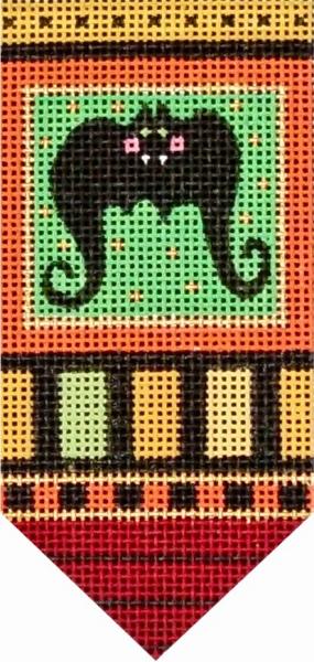 Melissa Shirley Designs Bat Mini Banner MS Needlepoint Canvas