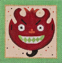 Melissa Shirley Designs Devil Square MS Needlepoint Canvas