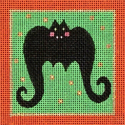 Melissa Shirley Designs Bat Square MS Needlepoint Canvas